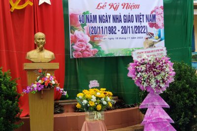 Trường TH Trần Quốc Tuấn mừng ngày Nhà Giáo Việt Nam 20/11 năm học 2022-2023