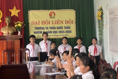 Ngày 04/10/2024 Đại hội Liên đội thành công tốt đẹp