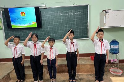 Ngày 20/9/2024 Kết nạp Đội viên mới